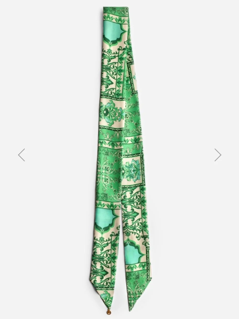 Johnny Was Hollandia Sandy Silk Scarf